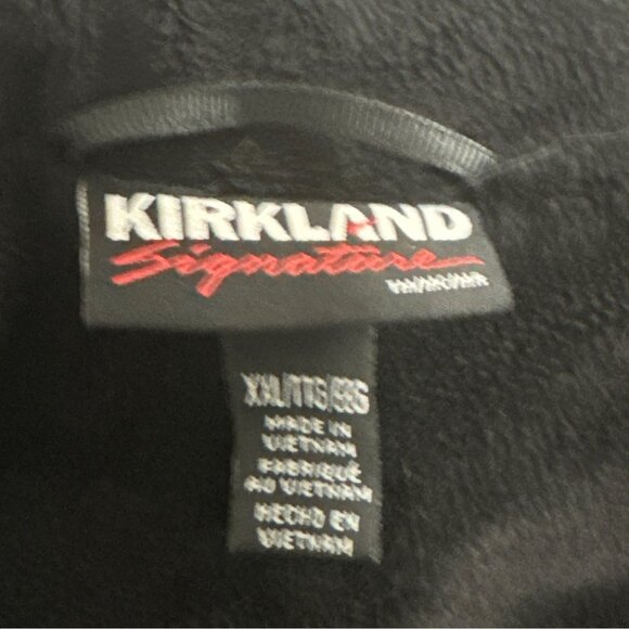 Kirkland Signature Ladies Gray Softshell Waterproof Jacket XXL Velour Lining - Picture 3 of 7